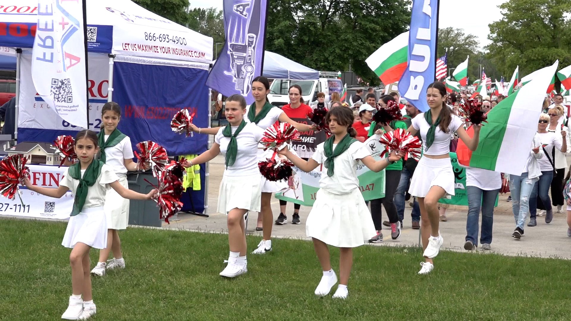 Fourth Bulgarian Parade in Chicago in Celebration of May 24th